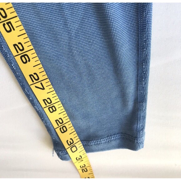 PATAGONIA Leggings Wmn S Capilene Blue Thermal Baselayer Stretch Long Johns VTG - Picture 9 of 9